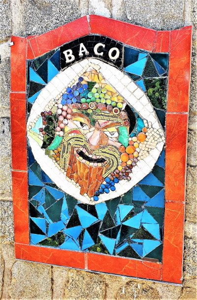 Baco Dios del Vino Mosaicos Casa Marin Lo Abarca