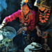 Tea ritual in Tibet